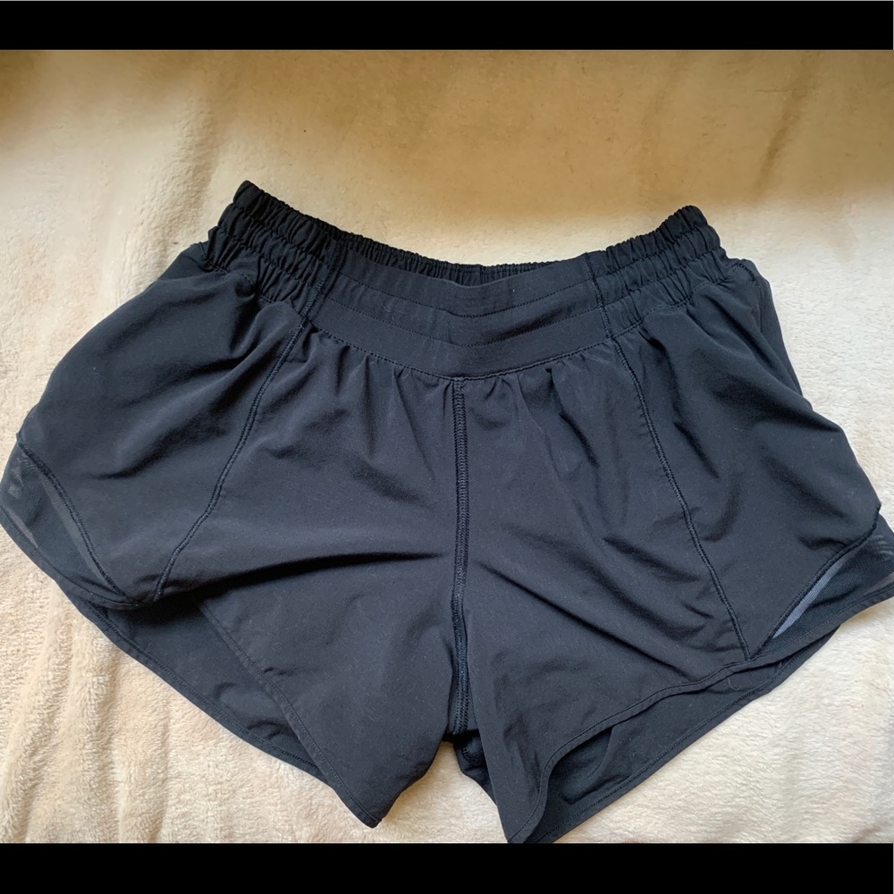 Black Lululemon shorts